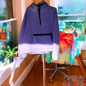lavender qtr zip pullover 🌊